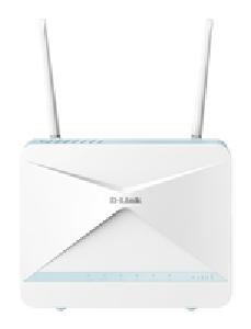 D-Link EAGLE PRO AI - Wi-Fi 6 (802.11ax) - Einzelband (2,4GHz) - Eingebauter Ethernet-Anschluss - 4G - Weiß - Desktop-/Pol-Router